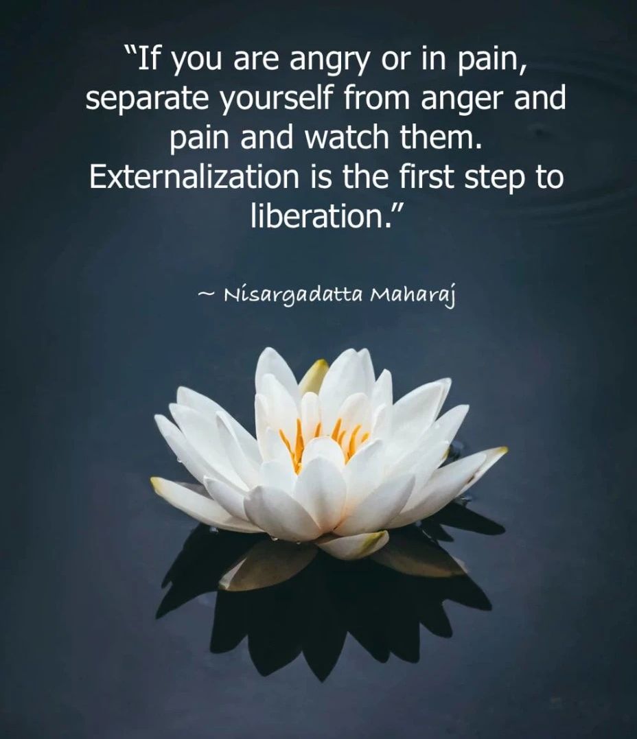 <p>Separate from anger</p>