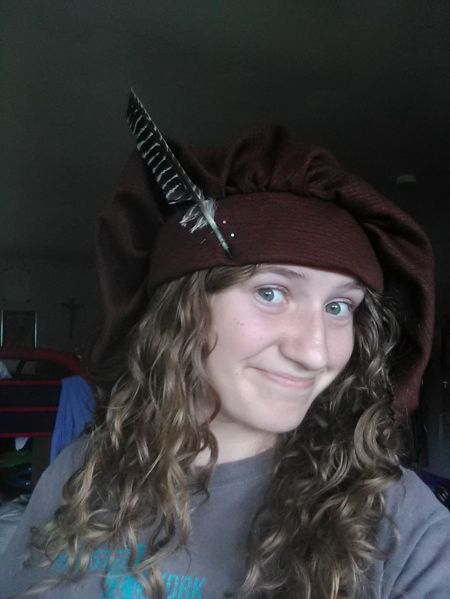 <p>When you hyperfixate on making Shakespearean hats</p>