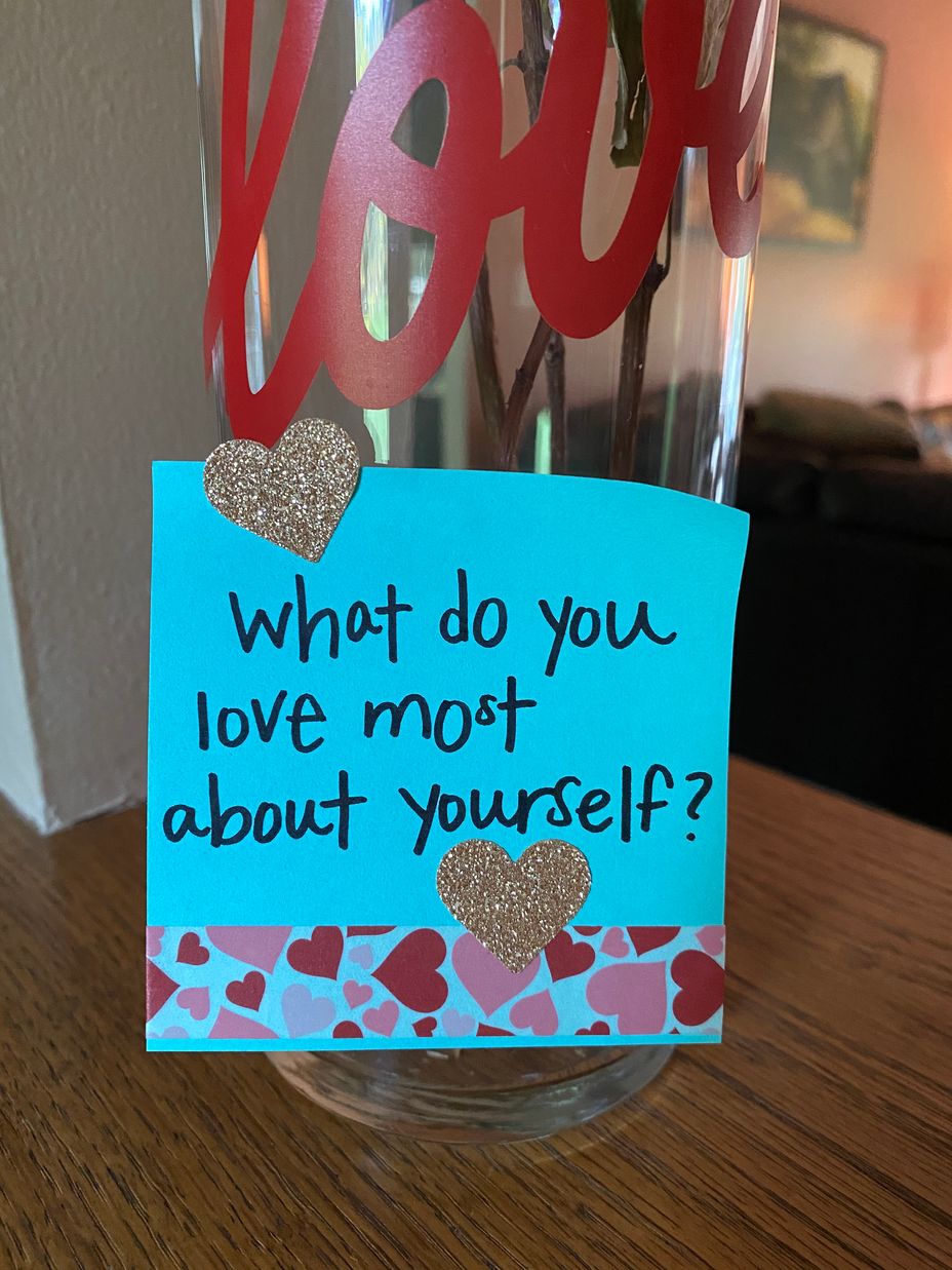 <p>What do you love most about yourself?</p>