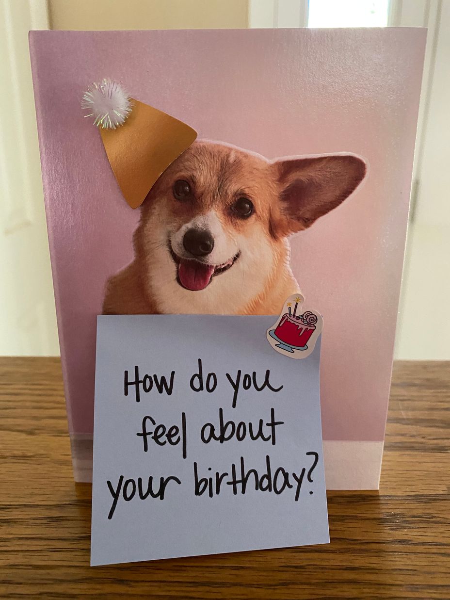 <p>How do you feel about your birthday?</p>