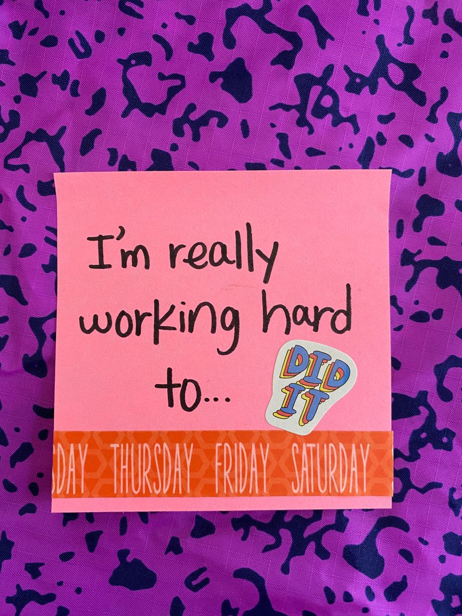<p>I’m really working hard to…</p>