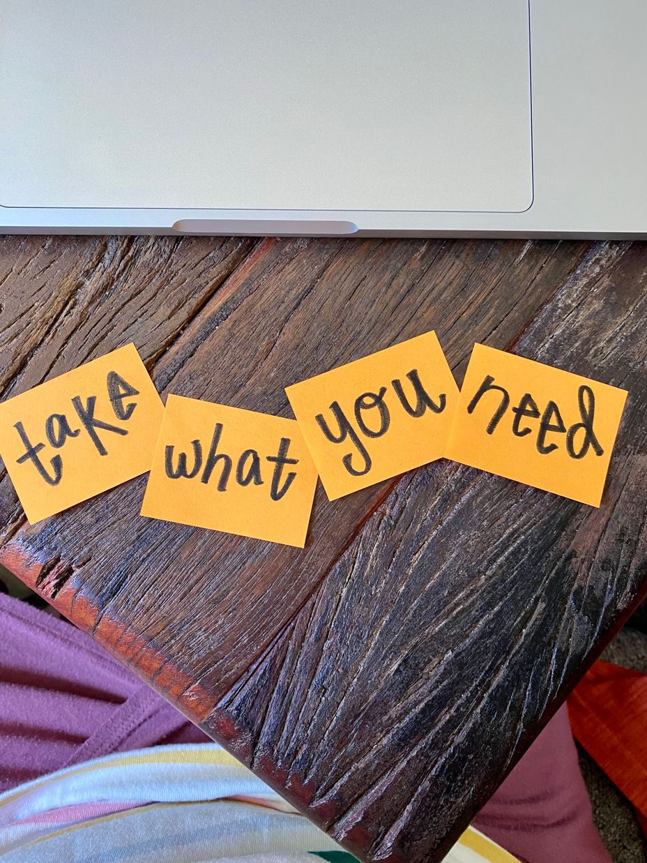 <p>What do you need today?</p>