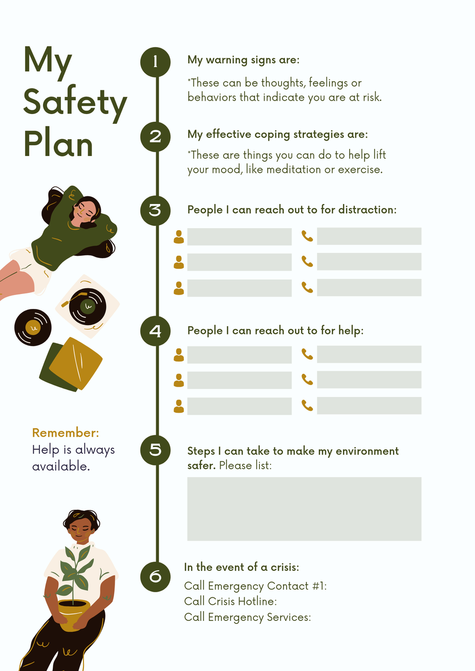 <p>Let's Talk About Safety Plans</p>