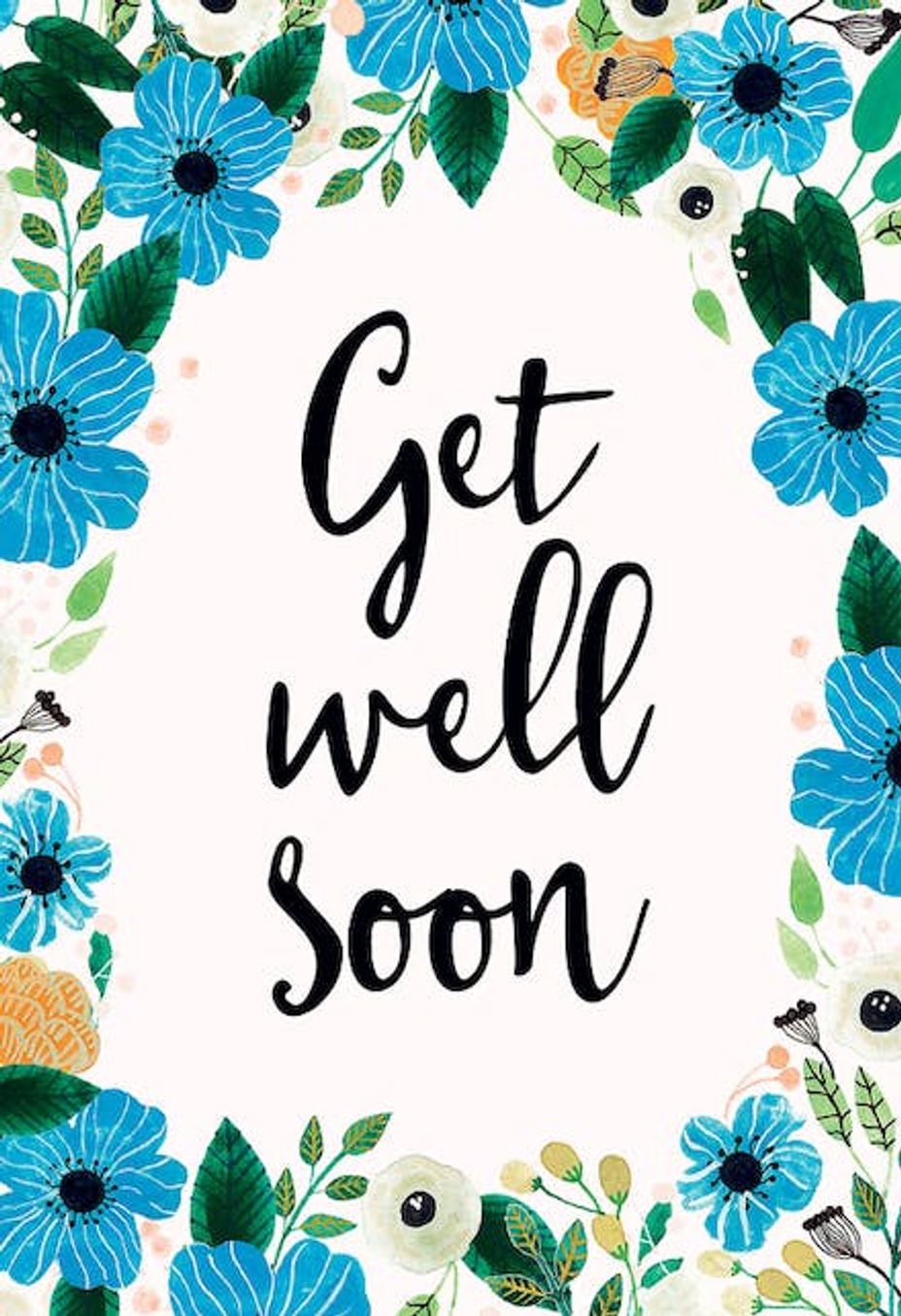 <p>Get well soon</p>
