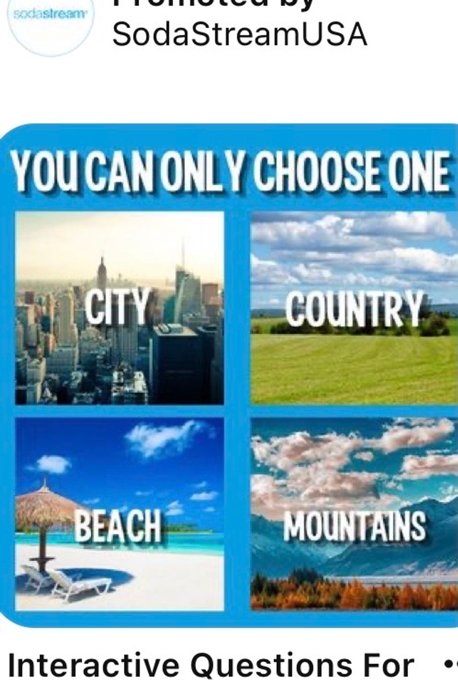<p>Where Would You Want To Live???</p>