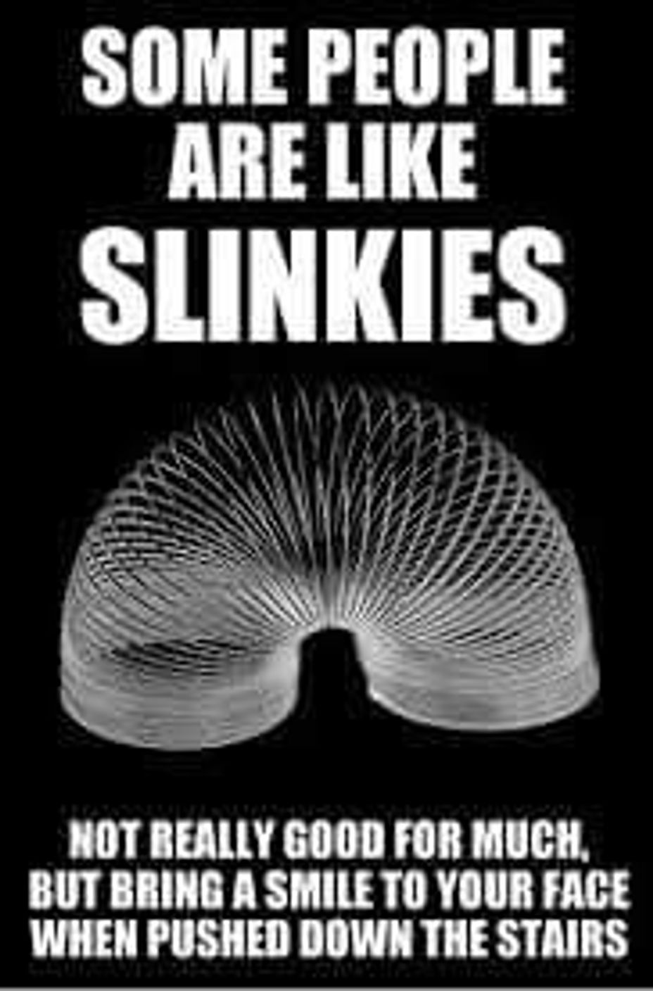 <p>Slinky do you remember Them <a class="tm-topic-link ugc-topic" title="Slinkies" href="/topic/slinkies/" data-id="5ea53b2259b9650103792704" data-name="Slinkies" aria-label="hashtag Slinkies">#Slinkies</a>  <a class="tm-topic-link ugc-topic" title="Giggles" href="/topic/giggles/" data-id="5cc062d34e72de00d9d35afd" data-name="Giggles" aria-label="hashtag Giggles">#Giggles</a> <a class="tm-topic-link ugc-topic" title="laughterisgoodmedicine" href="/topic/laughterisgoodmedicine/" data-id="5e51a82791846900e03b862f" data-name="laughterisgoodmedicine" aria-label="hashtag laughterisgoodmedicine">#laughterisgoodmedicine</a></p>