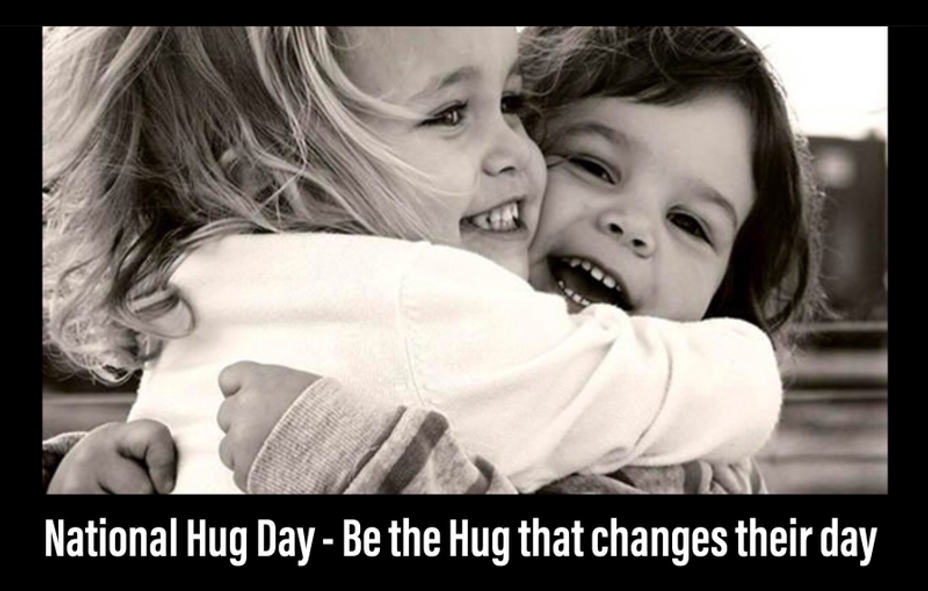 <p>National Hug Day!</p>