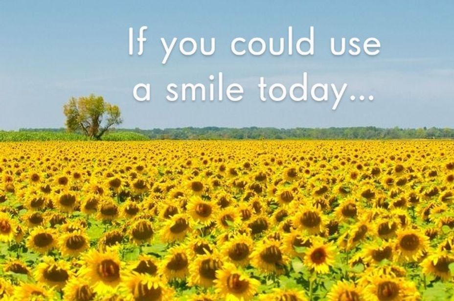 <p>If you could use a smile and some hope today...</p>
