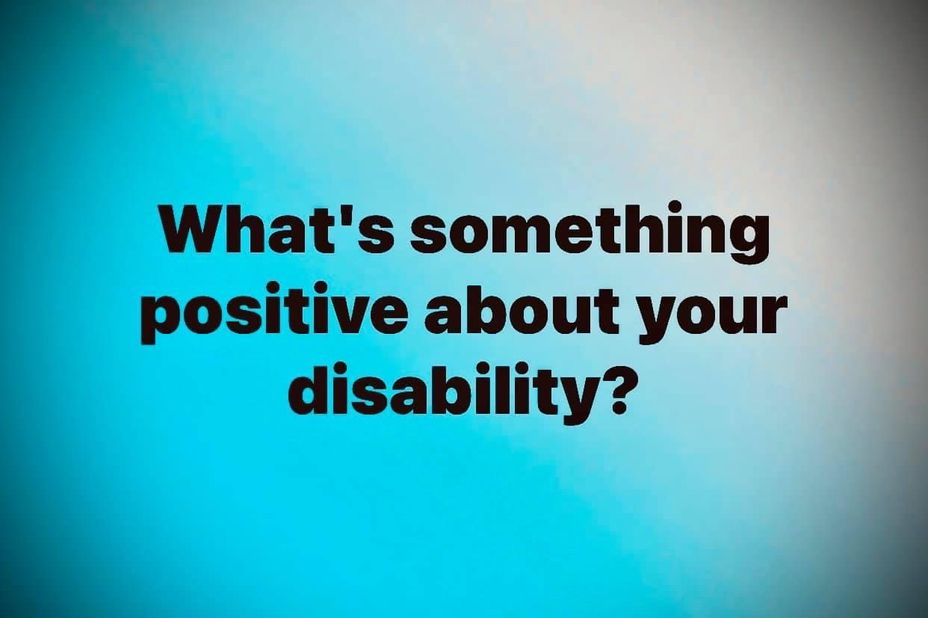 <p>What’s one thing positive about your disability? <a class="tm-topic-link mighty-topic" title="Cerebral Palsy" href="/topic/cerebral-palsy/" data-id="5b23ce6c00553f33fe98f700" data-name="Cerebral Palsy" aria-label="hashtag Cerebral Palsy">#CerebralPalsy</a> </p>