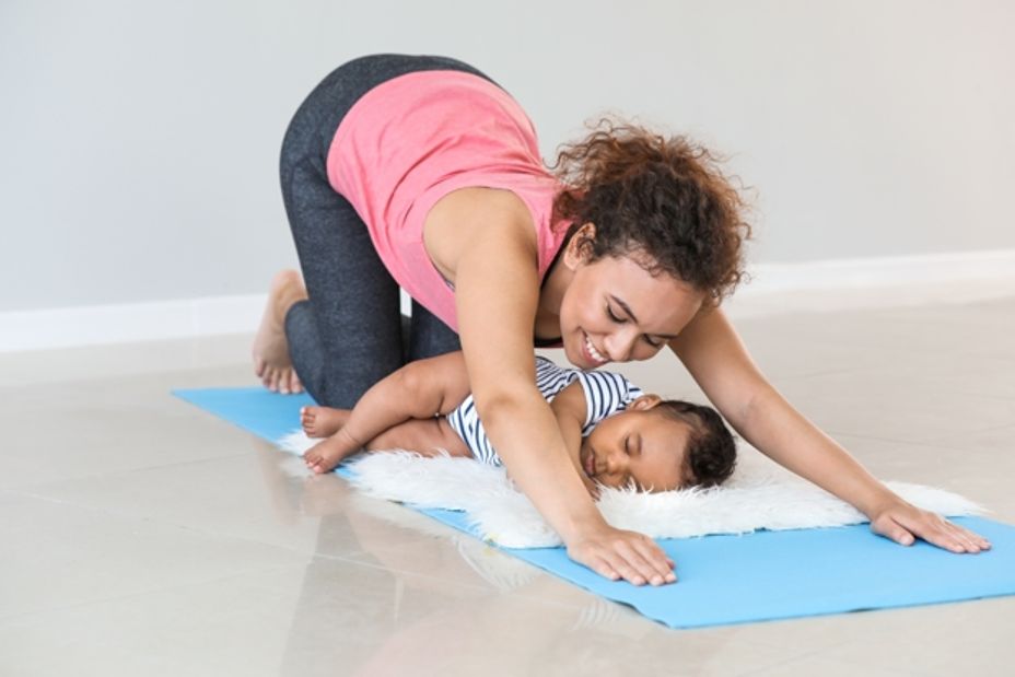 <p>Down Dog & Pass it On: Parental Benefits to Baby & Me Yoga</p>