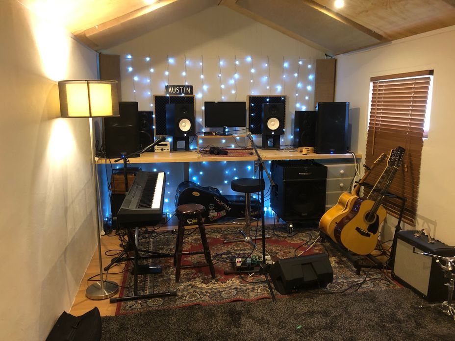 <p>First time back in the studio after a long season of <a href="https://themighty.com/topic/depression/?label=depression" class="tm-embed-link  tm-autolink health-map" data-id="5b23ce7600553f33fe991123" data-name="depression" title="depression" target="_blank">depression</a> <a class="tm-topic-link ugc-topic" title="Effexor" href="/topic/effexor/" data-id="5c029a80bf2ac500cac23bcf" data-name="Effexor" aria-label="hashtag Effexor">#Effexor</a>  <a class="tm-topic-link mighty-topic" title="Depression" href="/topic/depression/" data-id="5b23ce7600553f33fe991123" data-name="Depression" aria-label="hashtag Depression">#Depression</a>  <a class="tm-topic-link mighty-topic" title="Anxiety" href="/topic/anxiety/" data-id="5b23ce5f00553f33fe98d1b4" data-name="Anxiety" aria-label="hashtag Anxiety">#Anxiety</a>  <a class="tm-topic-link ugc-topic" title="creative" href="/topic/creative/" data-id="5b9c315a4e921800ab22c3c6" data-name="creative" aria-label="hashtag creative">#creative</a>  <a class="tm-topic-link ugc-topic" title="musician" href="/topic/musician/" data-id="5cc91aeb013cd600cf0627b9" data-name="musician" aria-label="hashtag musician">#musician</a> </p>