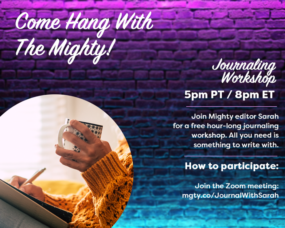 <p>Join me for a journing workshop, today @ 5 pm PST/8 pm EST</p>