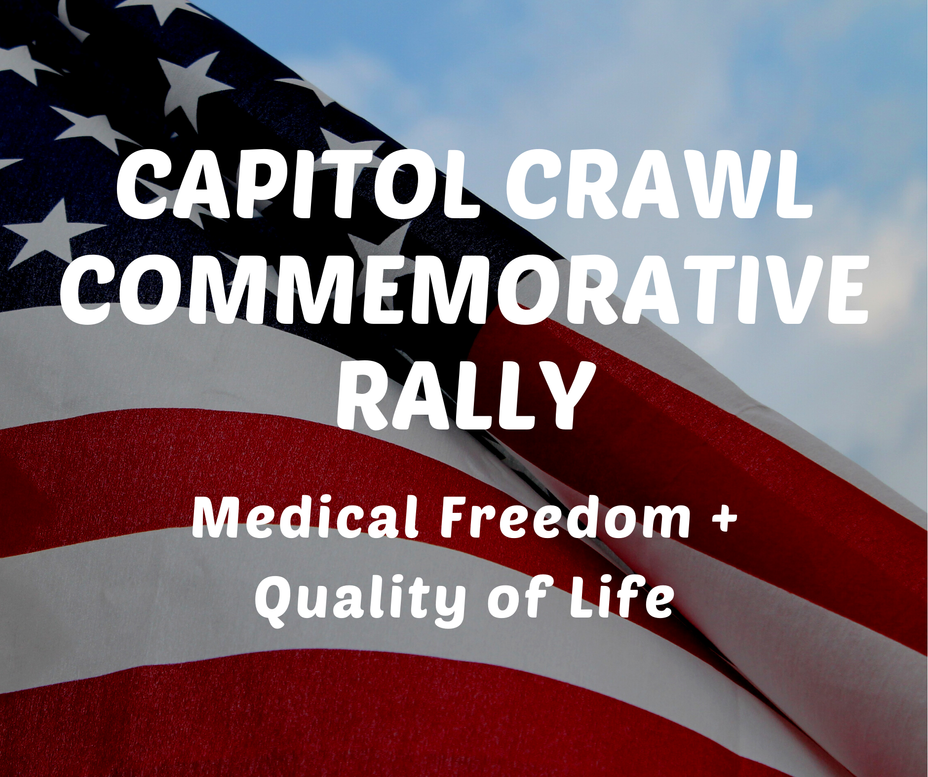 <p>Capitol Crawl Commemorative Rally <a class="tm-topic-link ugc-topic" title="CCCRally" href="/topic/cccrally/" data-id="5deb1672123b7500d964c320" data-name="CCCRally" aria-label="hashtag CCCRally">#CCCRally</a> </p>