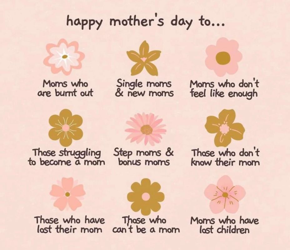 <p>Happy Mother’s Day</p>