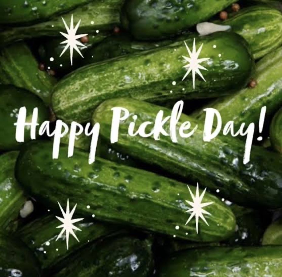 <p>Happy pickle day?</p><p><a class="tm-topic-link mighty-topic" title="Depression" href="/topic/depression/" data-id="5b23ce7600553f33fe991123" data-name="Depression" aria-label="hashtag Depression">#Depression</a>  <a class="tm-topic-link mighty-topic" title="Anxiety" href="/topic/anxiety/" data-id="5b23ce5f00553f33fe98d1b4" data-name="Anxiety" aria-label="hashtag Anxiety">#Anxiety</a>  <a class="tm-topic-link mighty-topic" title="Post-traumatic Stress Disorder (PTSD)" href="/topic/post-traumatic-stress-disorder-ptsd/" data-id="5b23ceac00553f33fe99a7d3" data-name="Post-traumatic Stress Disorder (PTSD)" aria-label="hashtag Post-traumatic Stress Disorder (PTSD)">#PTSD</a>  <a class="tm-topic-link mighty-topic" title="Relationships" href="/topic/relationships/" data-id="5b23ceb100553f33fe99b6a2" data-name="Relationships" aria-label="hashtag Relationships">#Relationships</a>  <a class="tm-topic-link mighty-topic" title="Mental Health" href="/topic/mental-health/" data-id="5b23ce5800553f33fe98c3a3" data-name="Mental Health" aria-label="hashtag Mental Health">#MentalHealth</a>  <a class="tm-topic-link ugc-topic" title="celebrate" href="/topic/celebrate/" data-id="5c28a2d320014900c9286d4e" data-name="celebrate" aria-label="hashtag celebrate">#celebrate</a>  <a class="tm-topic-link ugc-topic" title="hope" href="/topic/hope/" data-id="5b23ce8800553f33fe9944d6" data-name="hope" aria-label="hashtag hope">#Hope</a>  <a class="tm-topic-link ugc-topic" title="laughter" href="/topic/laughter/" data-id="5b5a80b084344f00ae9a017b" data-name="laughter" aria-label="hashtag laughter">#laughter</a> </p>
