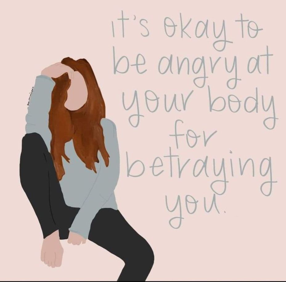 <p>It’s ok to not be happy with your body. I know sometimes I’m not.</p>