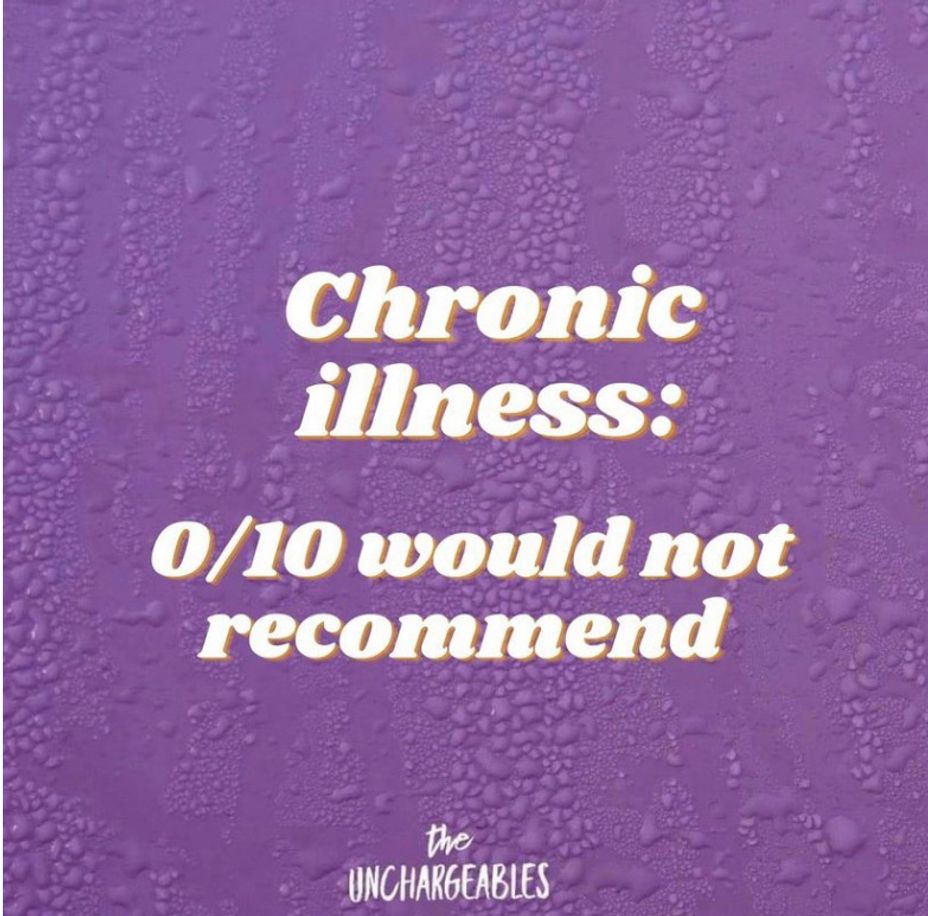 <p><a href="https://themighty.com/topic/chronic-illness/?label=Chronic Illness" class="tm-embed-link  tm-autolink health-map" data-id="5b23ce6f00553f33fe98fe39" data-name="Chronic Illness" title="Chronic Illness" target="_blank">Chronic Illness</a>: An Unwanted Journey</p>