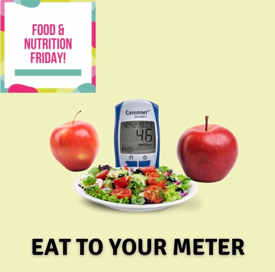 <p>Food and Nutrition Friday: Eat to Your Meter</p>
