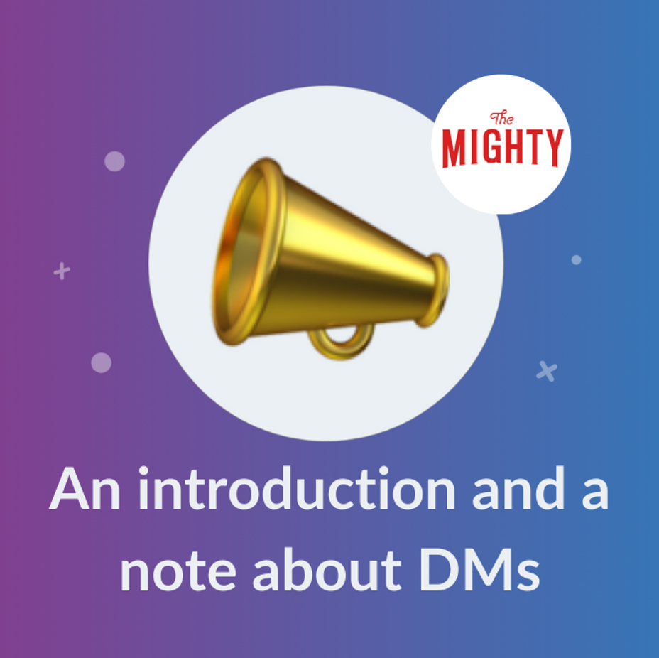 <p>An introduction and a note about DMs</p>