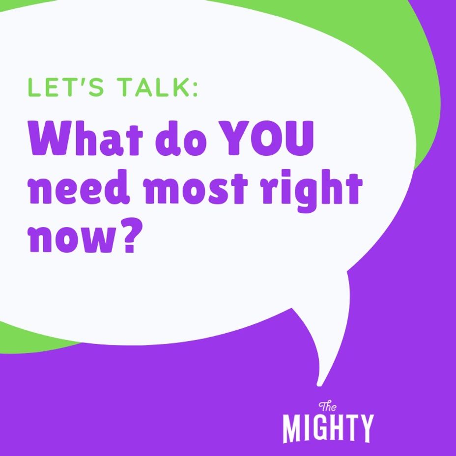 <p>LET’S TALK: What do YOU need most right now?</p>