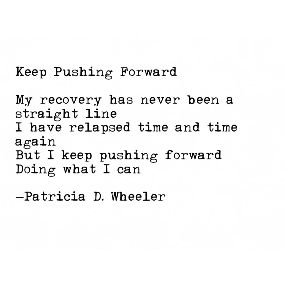 <p>Keep Pushing Forward</p>