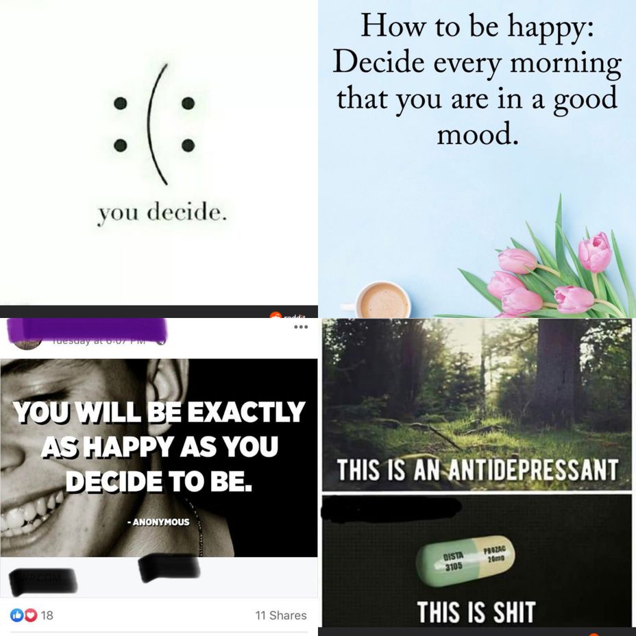 <p>Is there such thing as toxic positivity ?</p>
