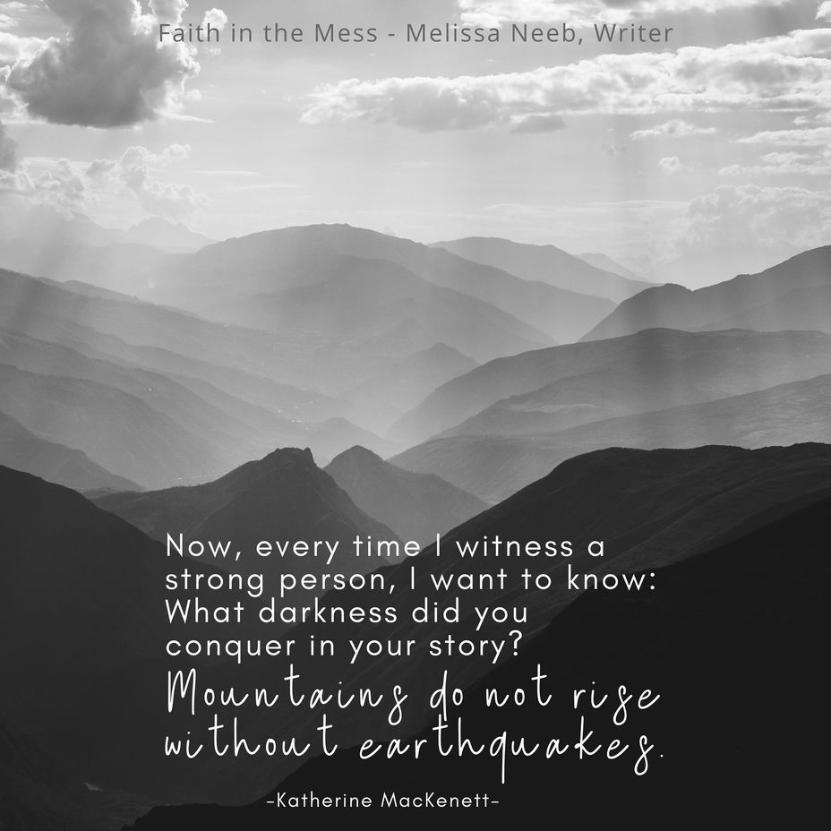 <p>What Darkness Have You Conquered?</p>
