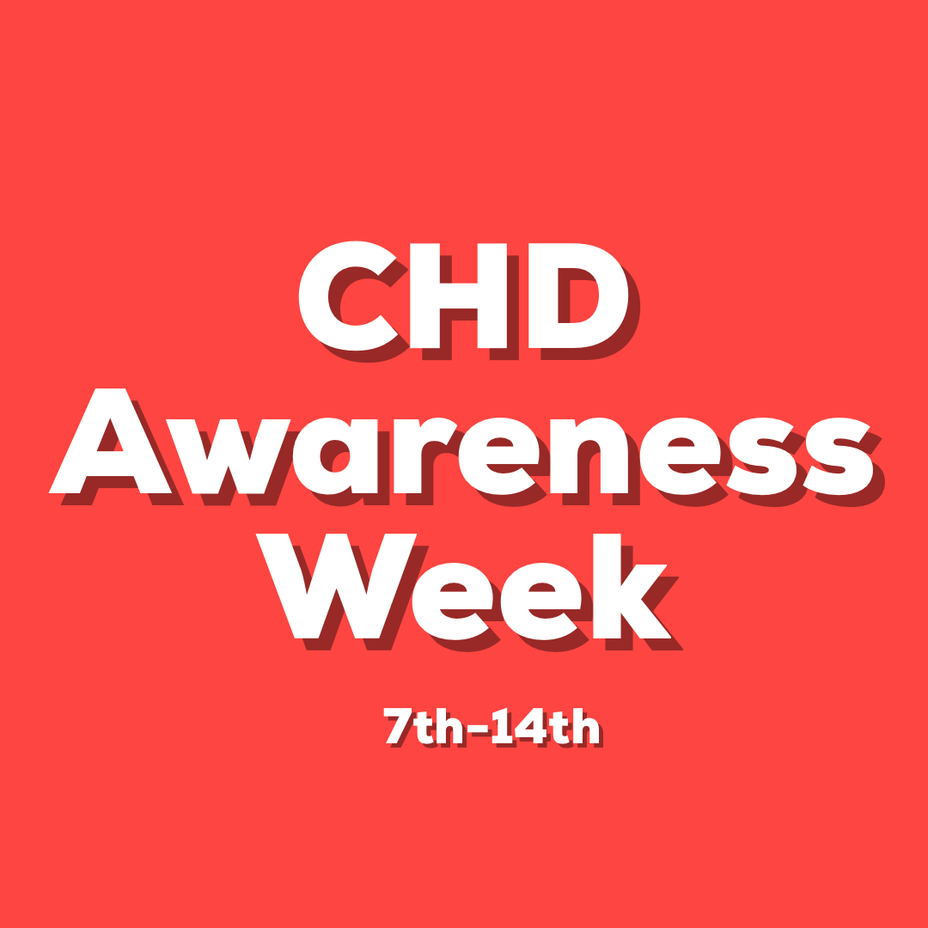 <p>It’s <a href="https://themighty.com/topic/congenital-heart-defect-disease/?label=CHD" class="tm-embed-link  tm-autolink health-map" data-id="5b23ce7200553f33fe990680" data-name="CHD" title="CHD" target="_blank">CHD</a> Awareness Week</p>