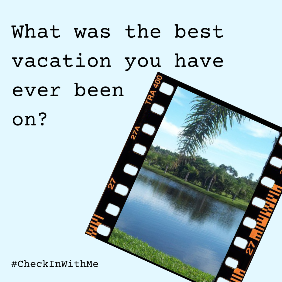 <p>What was the best vacation you have ever been on? <a class="tm-topic-link mighty-topic" title="#CheckInWithMe: Give and get support here." href="/topic/checkinwithme/" data-id="5b8805a6f1484800aed7723f" data-name="#CheckInWithMe: Give and get support here." aria-label="hashtag #CheckInWithMe: Give and get support here.">#CheckInWithMe</a> </p>