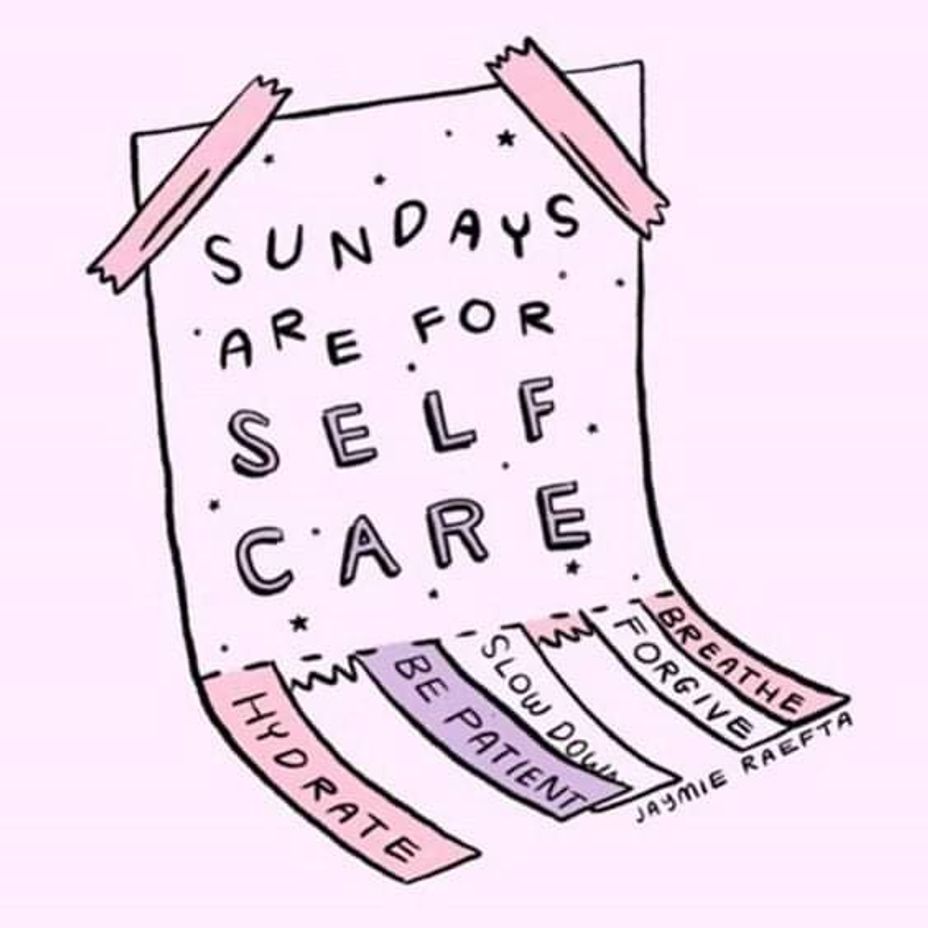 <p>Self Care Sunday</p>