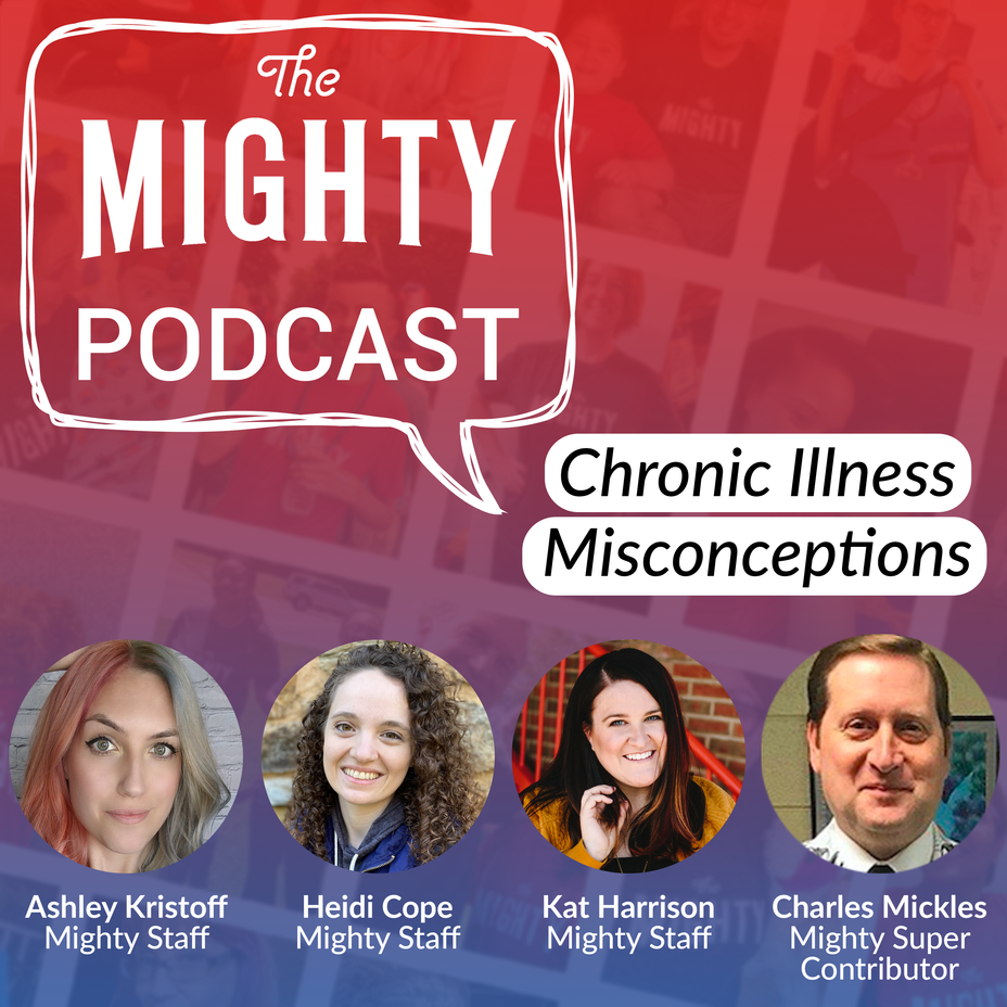<p>New Mighty Podcast Episode on <a href="https://themighty.com/topic/chronic-illness/?label=Chronic Illness" class="tm-embed-link  tm-autolink health-map" data-id="5b23ce6f00553f33fe98fe39" data-name="Chronic Illness" title="Chronic Illness" target="_blank">Chronic Illness</a> Misconceptions is Out Now!</p>