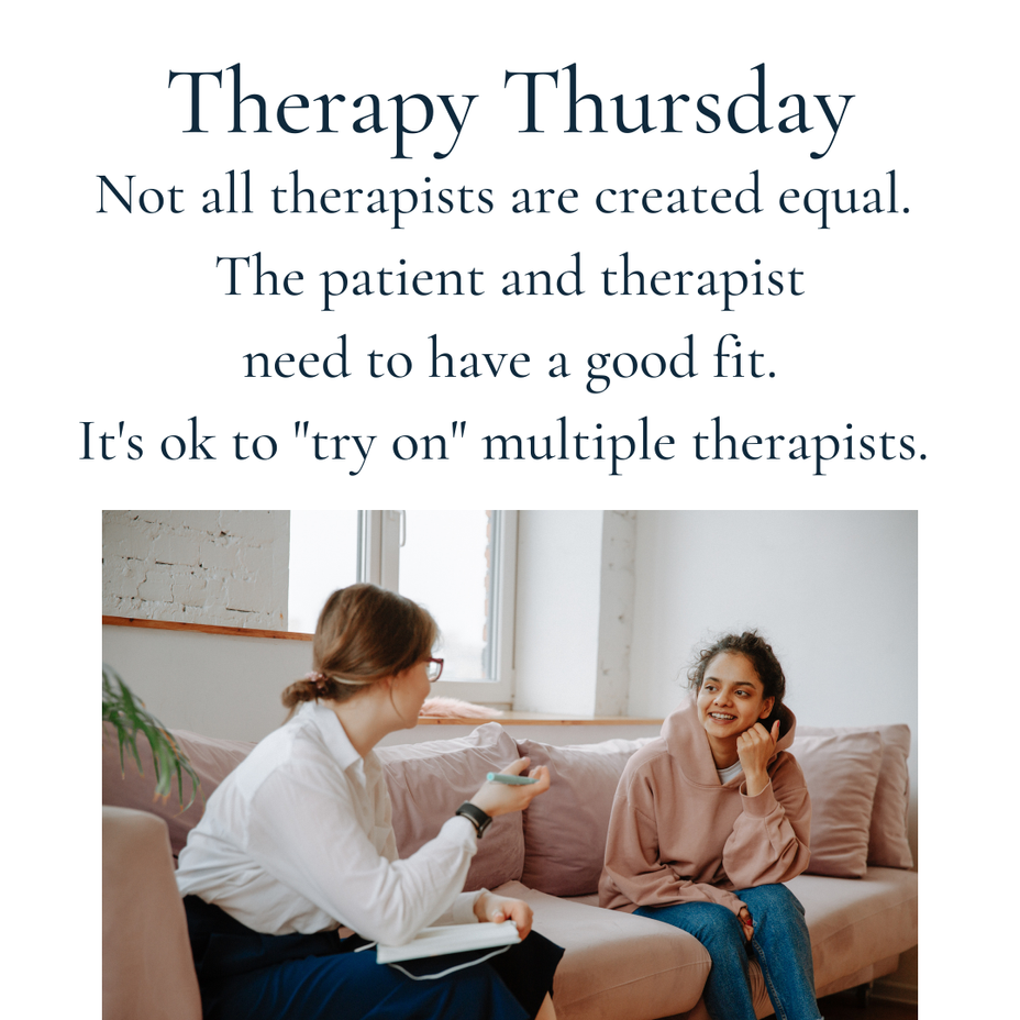 <p>Therapy Thursdays</p>