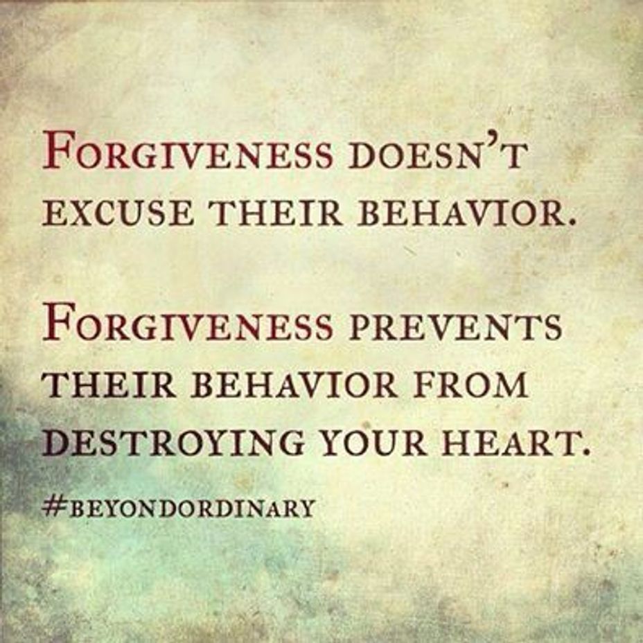 <p>The true power of forgiveness.</p>