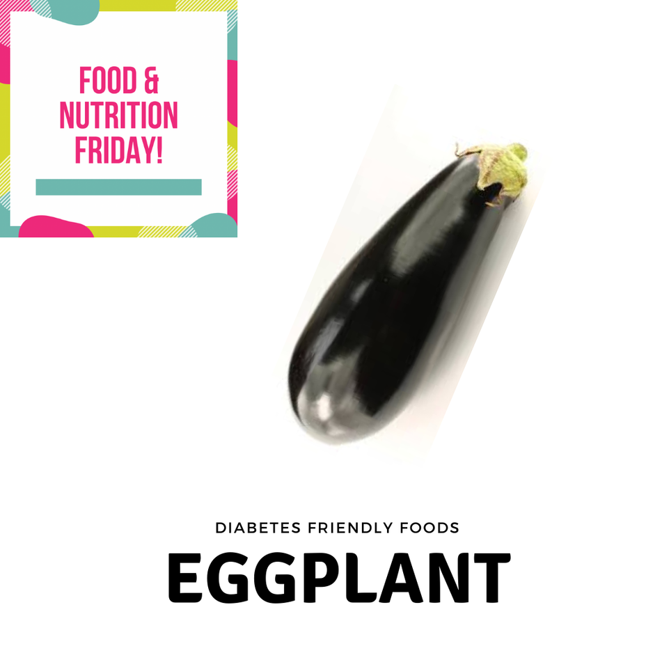 <p>Food and Nutrition Friday: <a href="https://themighty.com/topic/diabetes/?label=Diabetes" class="tm-embed-link  tm-autolink health-map" data-id="5b23ce7700553f33fe99129c" data-name="Diabetes" title="Diabetes" target="_blank">Diabetes</a> Friendly Foods- Eggplant</p>