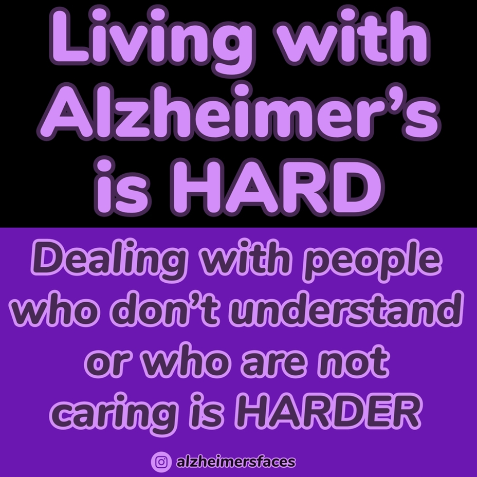 <p>Never any Alzheimer's posts</p>