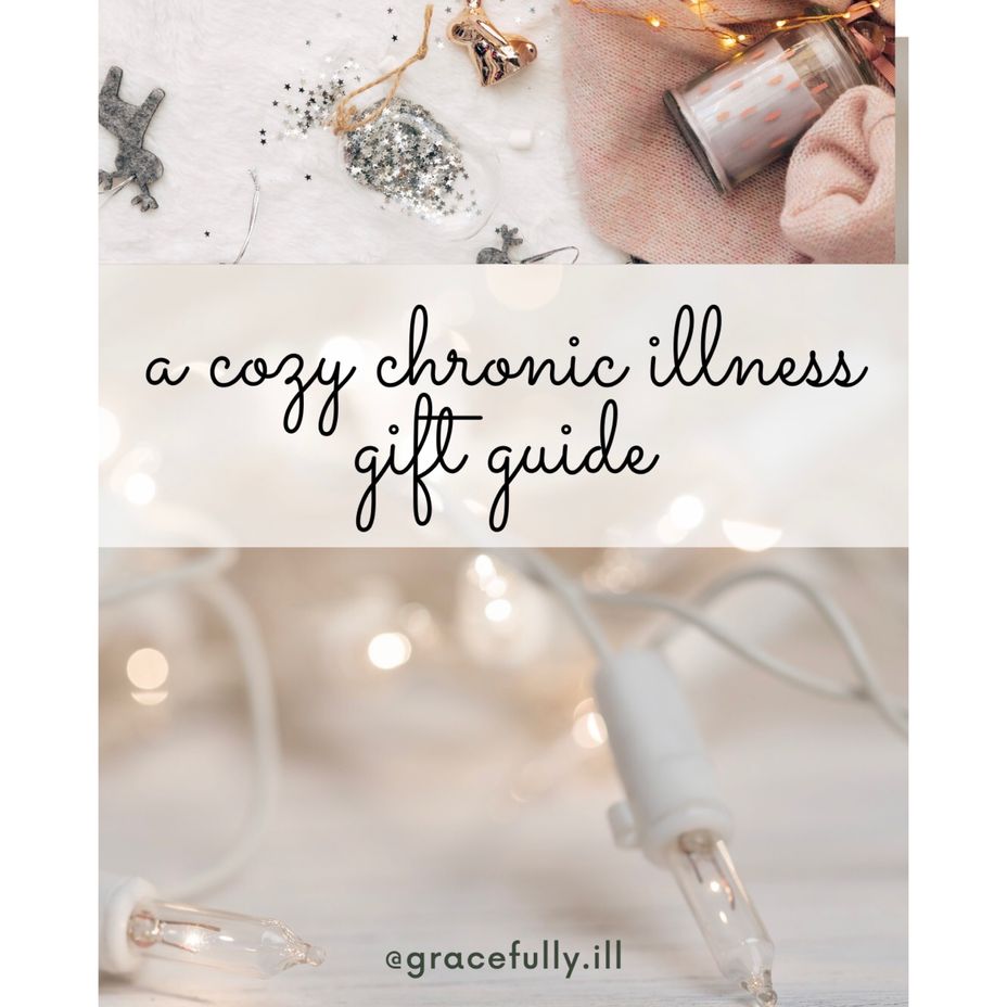 <p>A cozy <a class="tm-topic-link mighty-topic" title="Chronic Illness" href="/topic/chronic-illness/" data-id="5b23ce6f00553f33fe98fe39" data-name="Chronic Illness" aria-label="hashtag Chronic Illness">#ChronicIllness</a>  <a class="tm-topic-link ugc-topic" title="gift guide" href="/topic/gift-guide/" data-id="5b23ce8300553f33fe99352a" data-name="gift guide" aria-label="hashtag gift guide">#GiftGuide</a>  !</p>