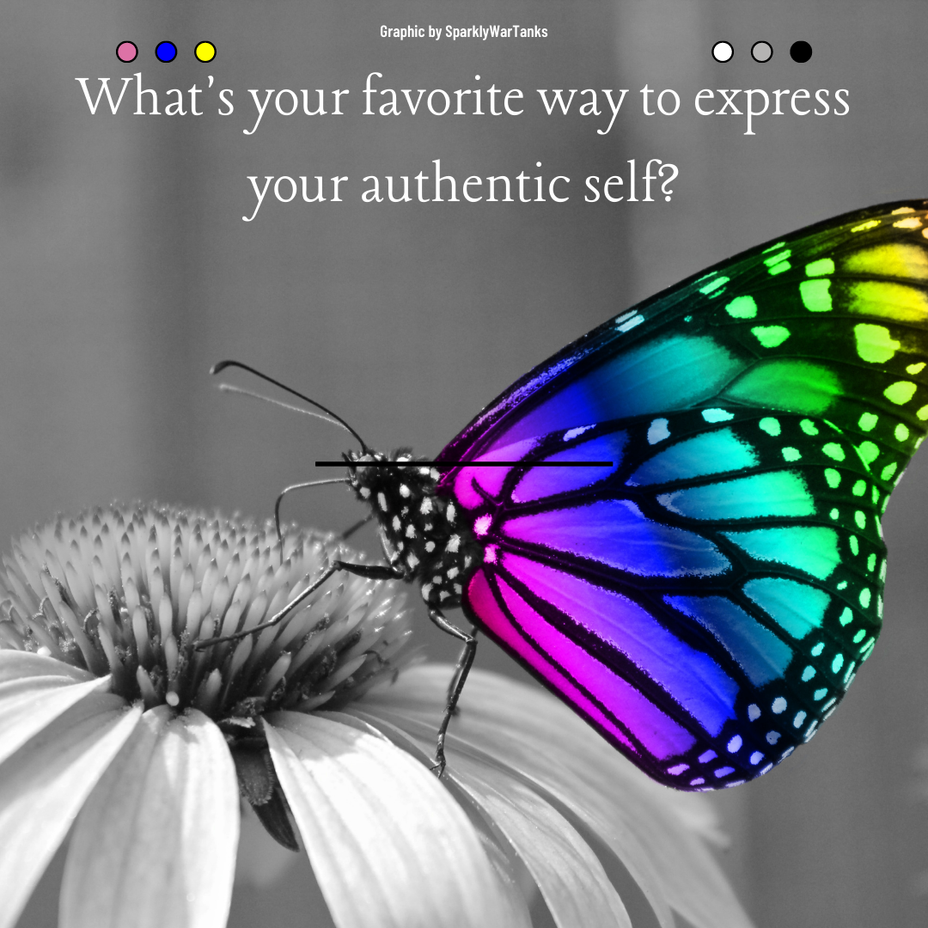 <p>What’s your favorite way to express your authentic self?</p>