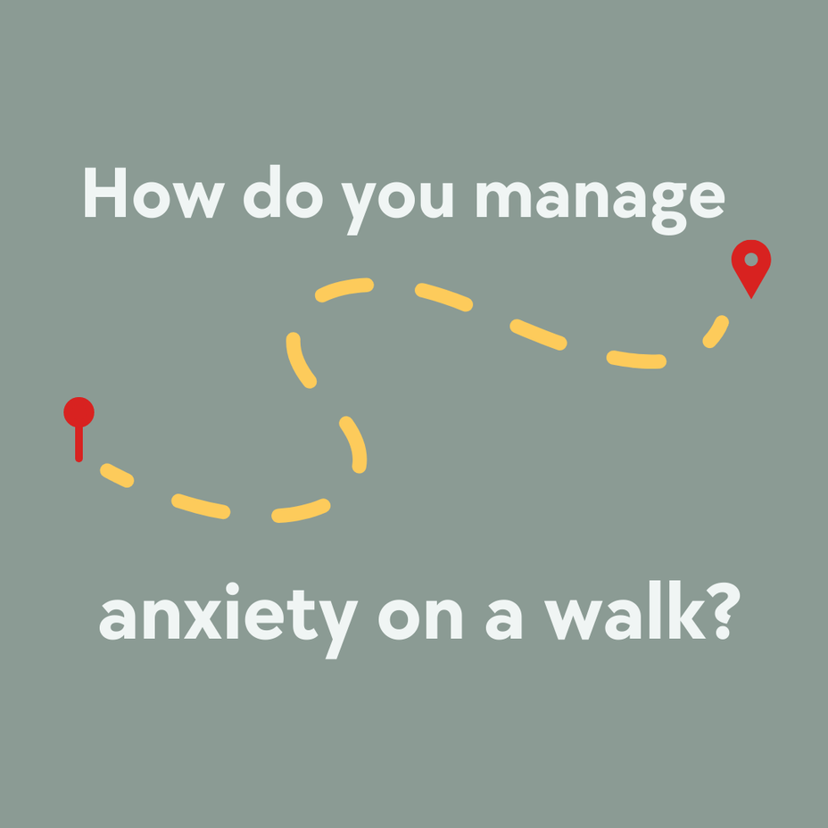<p>How do you manage <a href="https://themighty.com/topic/anxiety/?label=anxiety" class="tm-embed-link  tm-autolink health-map" data-id="5b23ce5f00553f33fe98d1b4" data-name="anxiety" title="anxiety" target="_blank">anxiety</a> on a walk?</p>