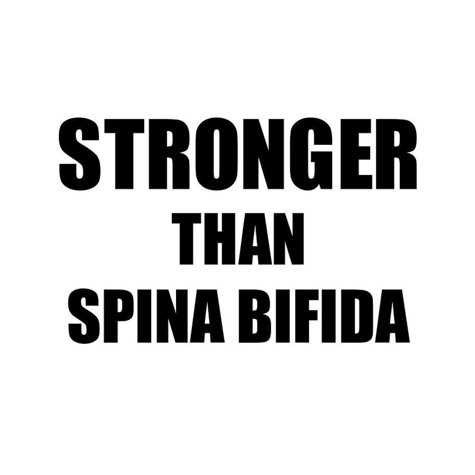 <p>You are stronger than <a href="https://themighty.com/topic/spina-bifida/?label=Spina Bifida" class="tm-embed-link  tm-autolink health-map" data-id="5b23ceba00553f33fe99d00e" data-name="Spina Bifida" title="Spina Bifida" target="_blank">Spina Bifida</a></p>