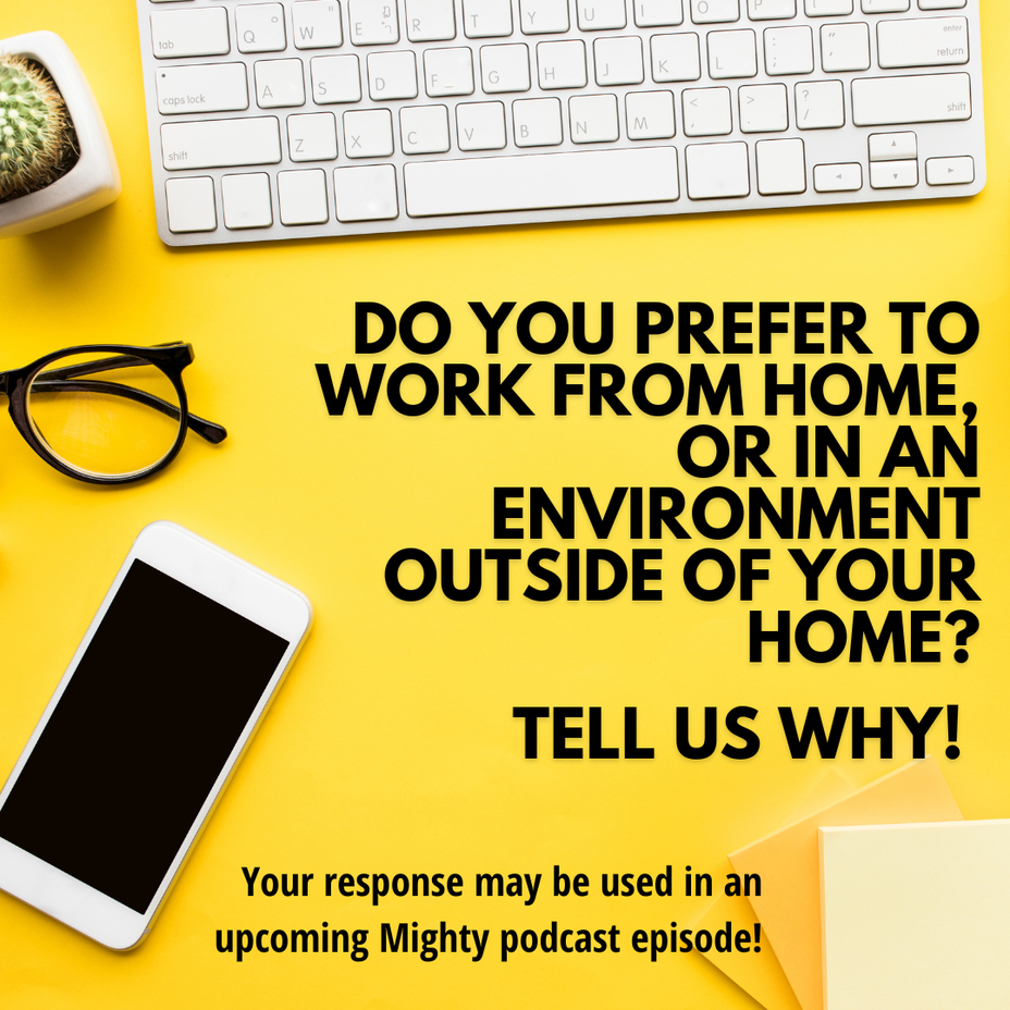 <p>Do you prefer to work from home, or in an environment outside of your home? Tell us why!</p>