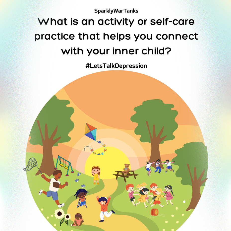 <p>What is an activity or self-care practice that helps you connect with your inner child?</p>