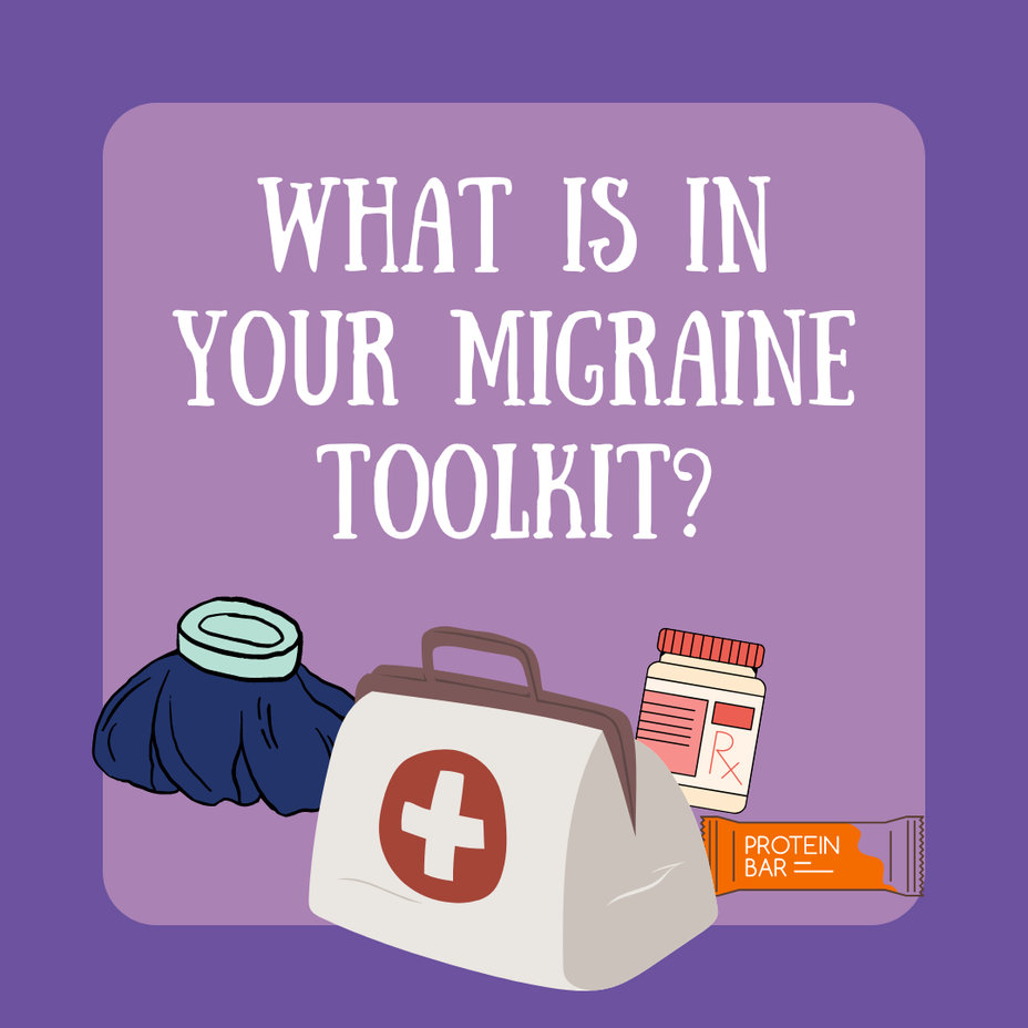 <p>What is in your <a href="https://themighty.com/topic/migraine/?label=migraine" class="tm-embed-link  tm-autolink health-map" data-id="5b23ce9c00553f33fe997c0a" data-name="migraine" title="migraine" target="_blank">migraine</a> toolkit?</p>