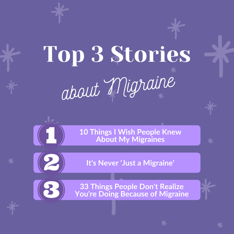 <p>Have you read these top stories about <a href="https://themighty.com/topic/migraine/?label=migraine" class="tm-embed-link  tm-autolink health-map" data-id="5b23ce9c00553f33fe997c0a" data-name="migraine" title="migraine" target="_blank">migraine</a>?</p>