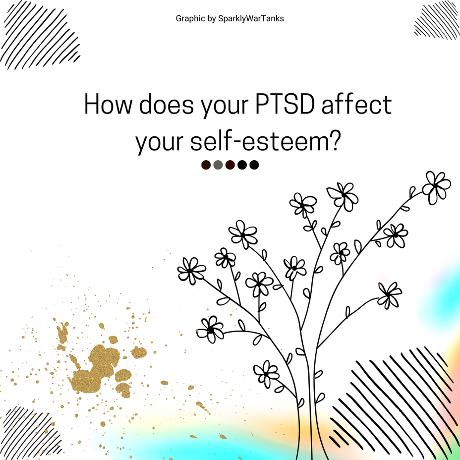 <p>How does your PTSD affect your self-esteem?</p>