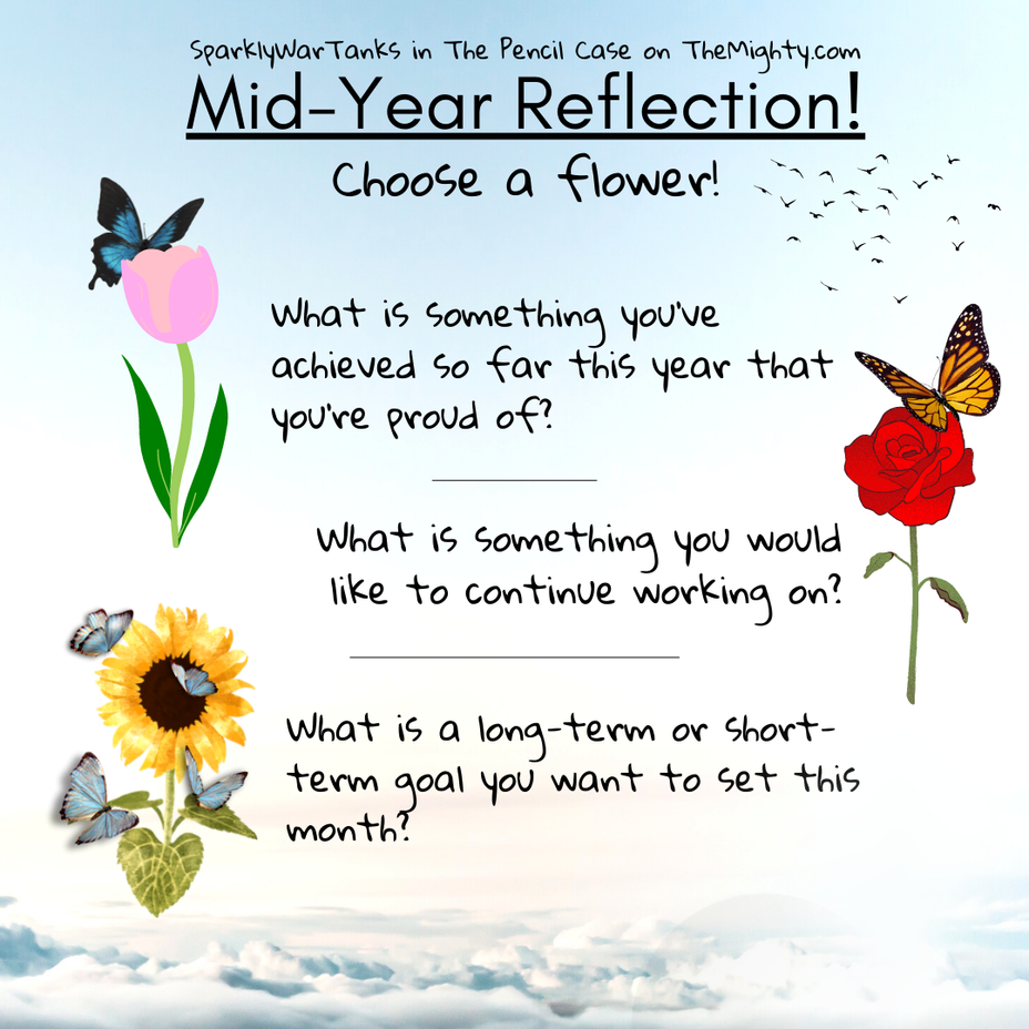 <p>Mid-Year Reflection!<br>Choose a flower 🌷🌹🌻</p>