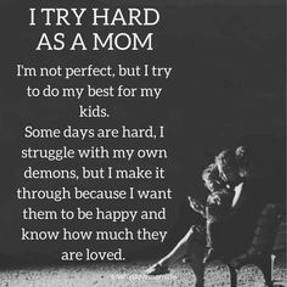 <p>Mum guilt .....</p><p><a class="tm-topic-link mighty-topic" title="Mental Health" href="/topic/mental-health/" data-id="5b23ce5800553f33fe98c3a3" data-name="Mental Health" aria-label="hashtag Mental Health">#MentalHealth</a>  <a class="tm-topic-link mighty-topic" title="Anxiety" href="/topic/anxiety/" data-id="5b23ce5f00553f33fe98d1b4" data-name="Anxiety" aria-label="hashtag Anxiety">#Anxiety</a>  <a class="tm-topic-link mighty-topic" title="Depression" href="/topic/depression/" data-id="5b23ce7600553f33fe991123" data-name="Depression" aria-label="hashtag Depression">#Depression</a>  <a class="tm-topic-link ugc-topic" title="Self-care" href="/topic/self-care/" data-id="5b23ceb600553f33fe99c2d6" data-name="Self-care" aria-label="hashtag Self-care">#Selfcare</a>  <a class="tm-topic-link mighty-topic" title="#CheckInWithMe: Give and get support here." href="/topic/checkinwithme/" data-id="5b8805a6f1484800aed7723f" data-name="#CheckInWithMe: Give and get support here." aria-label="hashtag #CheckInWithMe: Give and get support here.">#CheckInWithMe</a> </p>
