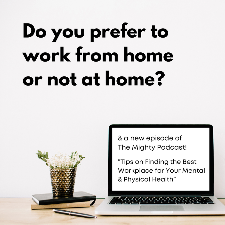 <p>Do you prefer to work from home or not at home?</p>