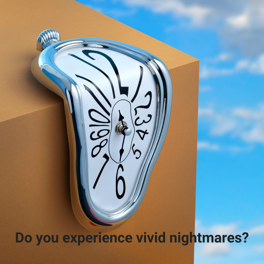 <p>Do you experience vivid nightmares?</p>