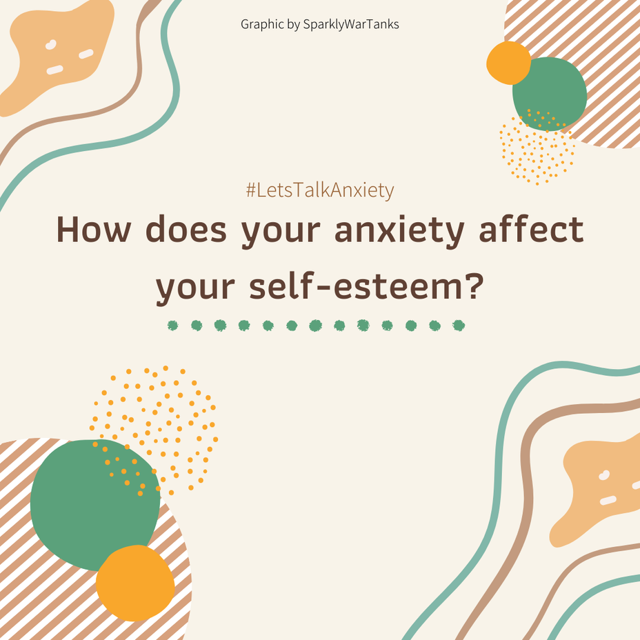 <p>How does your <a href="https://themighty.com/topic/anxiety/?label=anxiety" class="tm-embed-link  tm-autolink health-map" data-id="5b23ce5f00553f33fe98d1b4" data-name="anxiety" title="anxiety" target="_blank">anxiety</a> affect your self-esteem?</p>