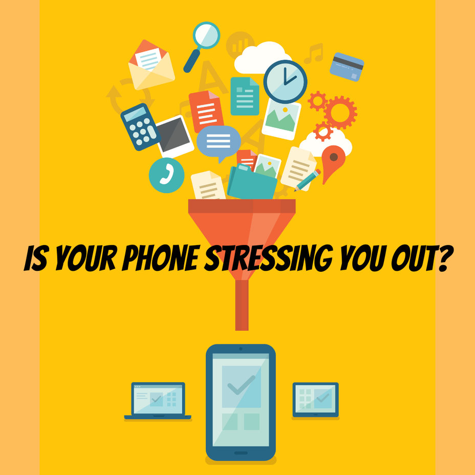 <p>Is your phone stressing you out?</p>